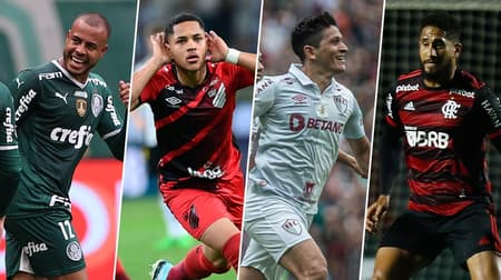 Craque da Rodada - Mayke, Vitor Roque, German Cano e Pablo