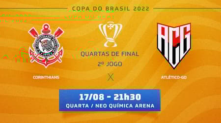 Chamada Corinthians x Atlético-GO