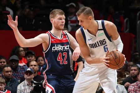 Davis Bertans Kristaps Porzingis