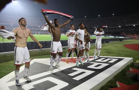São Paulo comemoração Copa Sul-Americana