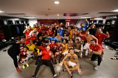 Flamengo x Vélez - Bastidores