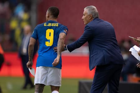 Gabriel Jesus e Tite