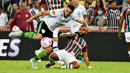 Fluminense x América-MG Samuel Xavier Everaldo