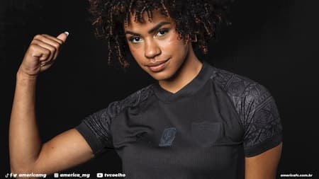 Nova camisa do América-MG em ação contra o racismo