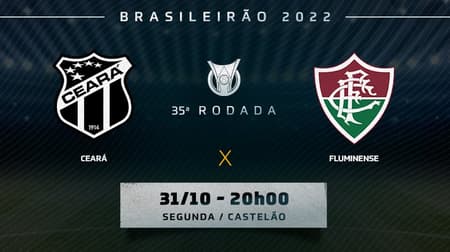 Chamada Ceará x Fluminense