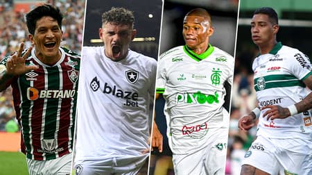 Craque da Rodada - Cano, Tiquinho, Juninho, Alef Manga