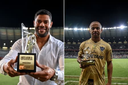 Hulk e Mariano - destaques Mineirão