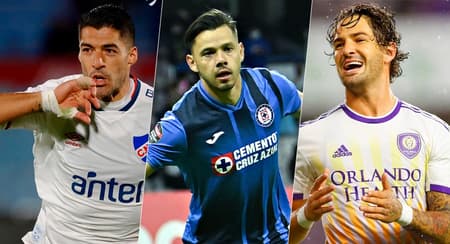 Luis Suares, Angel Romero, Alexandre Pato