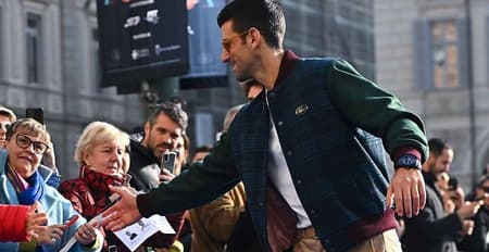 Novak Djokovic em Turim