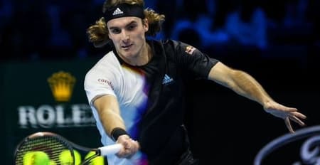 Stefanos Tsitsipas no ATP Finals