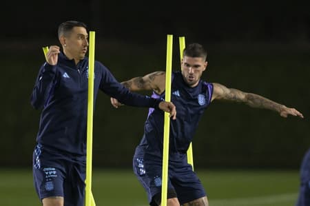 Di Maria e Rodrigo De Paul
