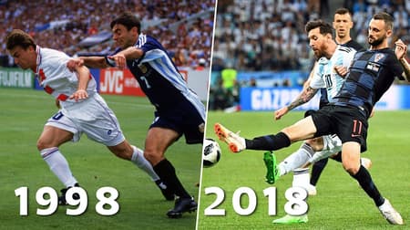Argentina x Croacia 1998 2018