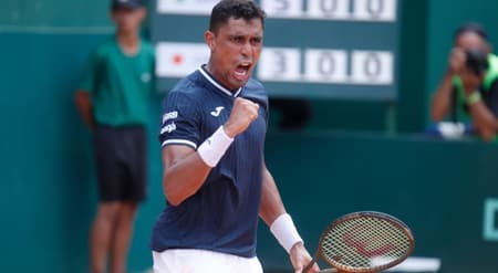 Thiago Monteiro na Copa Davis após vitória