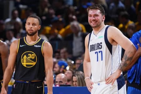 Stephen Curry Luka Doncic