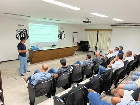 Santos - Reunião com conselheiros