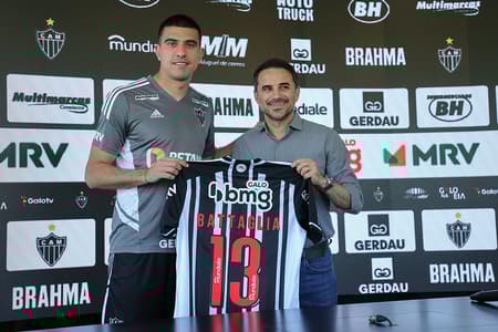 Rodrigo Battaglia pode já estrear pelo Atlético-MG na Copa Libertadores