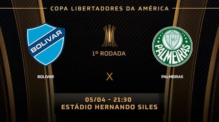 Chamada - Bolivar x Palmeiras