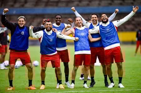 Treino Flamengo Quito