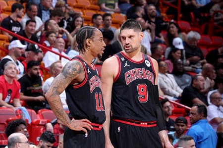 DeMar DeRozan Nikola Vucevic