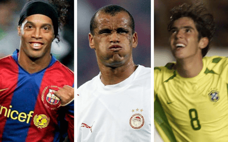 Ronaldinho, Rivaldo e Kaká &#8211; Montagem