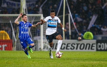 Grêmio e Godoy Cruz se enfrentaram nas oitavas de final da Libertadores de 2017. (Foto: Lucas Uebel/Grêmio FBPA)