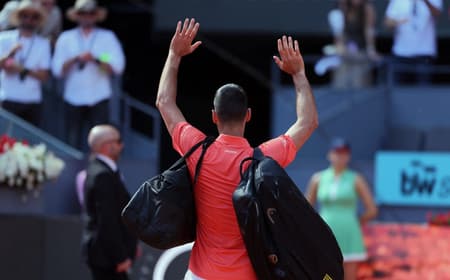 Djokovic desistiu do Masters 1000 de Roma