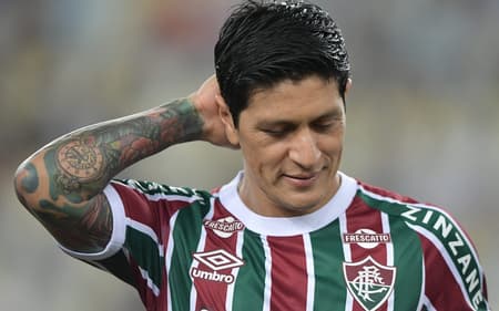 Cano em campo pelo Fluminense na Copa do Brasil
