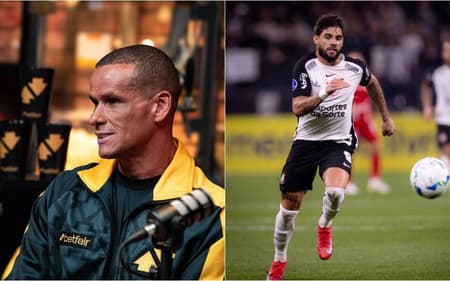 Rivaldo e Yuri Alberto (Foto: Betfair/ Rodrigo Coca/Agência Corinthians)