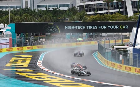 GP de Miami, hard Rock stadium etapa da sprint race, volta de formação