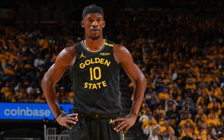 2025 NBA Playoffs - Minnesota Timberwolves v Golden State Warriors - Game Four - Jimmy Butler
