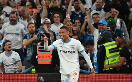 Mason Greenwood foi o artilhiero da Ligue 1 (Foto: Christophe Simon/AFP)