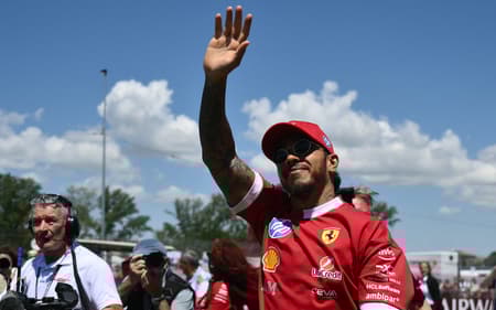 Lewis Hamilton - Ferrari - Grande Prêmio da Emilia-Romagna