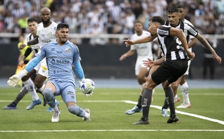 Santos viveu drama em 2023 (Foto: Jorge Rodrigues/AGIF)