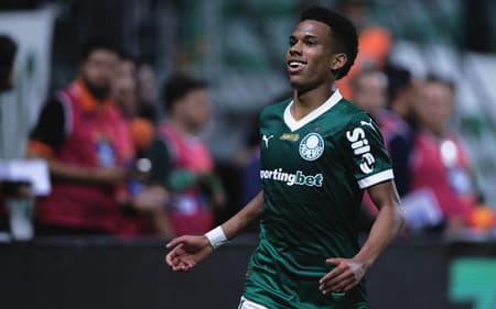 Estêvão, atacante do Palmeiras