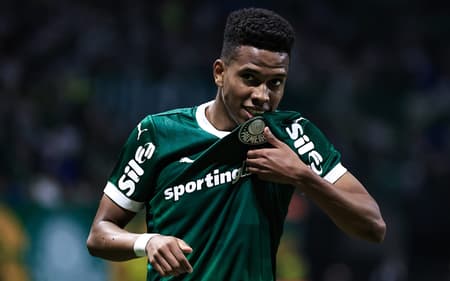 Estêvão, atacante do Palmeiras