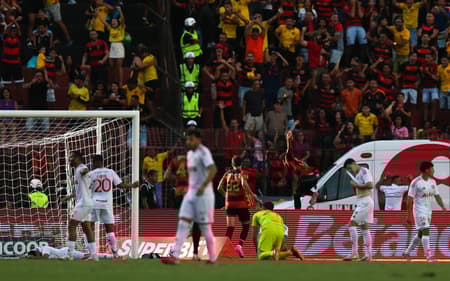 Gol o Sport contra o Internacional