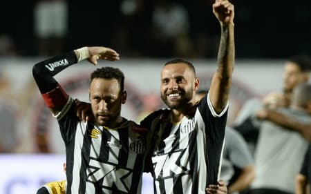 Guilherme e Neymar - Santos