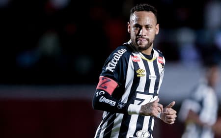 Neymar na segunda passagem pelo Santos