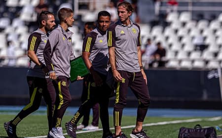 Comissão técnica Filipe Luís Flamengo