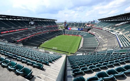 Estádio Lincoln Financial Field, na Filadélfia