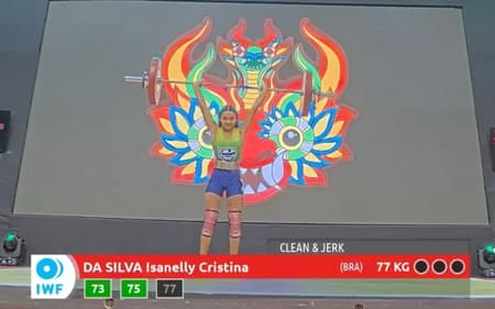 Isanelly-Cristina-Mundial-Sub-17-de-levantamento-de-peso