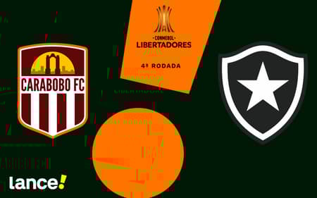 Onde assistir Carabobo x Botafogo pela Libertadores