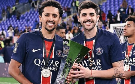 Marquinhos e Beraldo, zagueiros do PSG