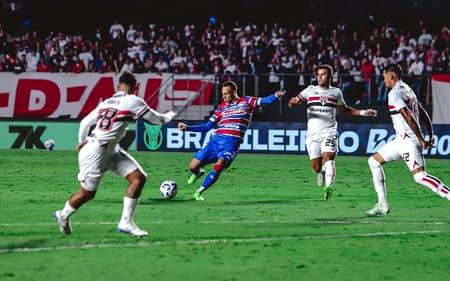 Partida entre São Paulo e Fortaleza, pelo Brasileirão 2025 (Foto: Matheus Amorim/Fortaleza EC)