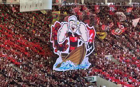Torcida do Flamengo no Maracanã (Foto: Lucas Bayer/Lance!)