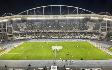 Engenhão antes de Botafogo x Fortaleza