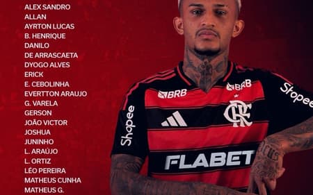 Relacionados do Flamengo (Foto: Divulgação/Flamengo)