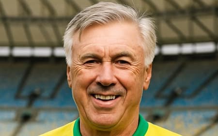 Sonho de Ednaldo, Ancelotti vai assumir o Brasil (Foto: Chatgpt)