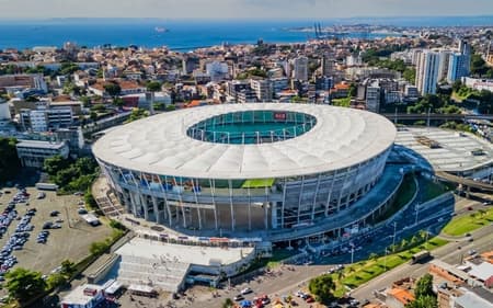 Arena Fonte Nova, em Salvador Foto: San Junior