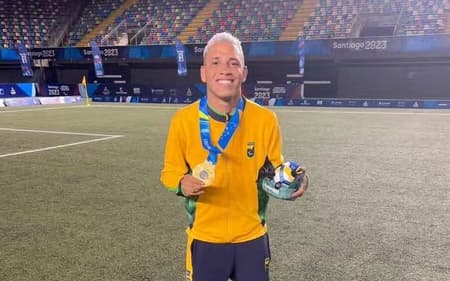 Ângelo Matheus foi campeão nos Parapan de Santiago